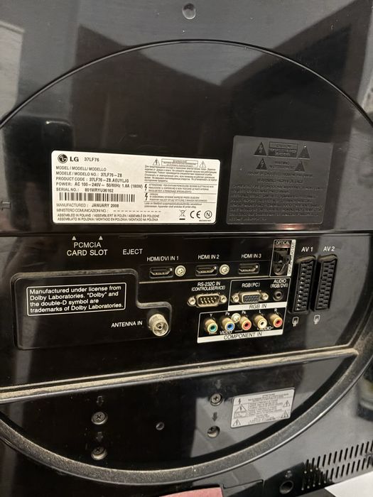 Телевизор LG 37 инча 120 лева