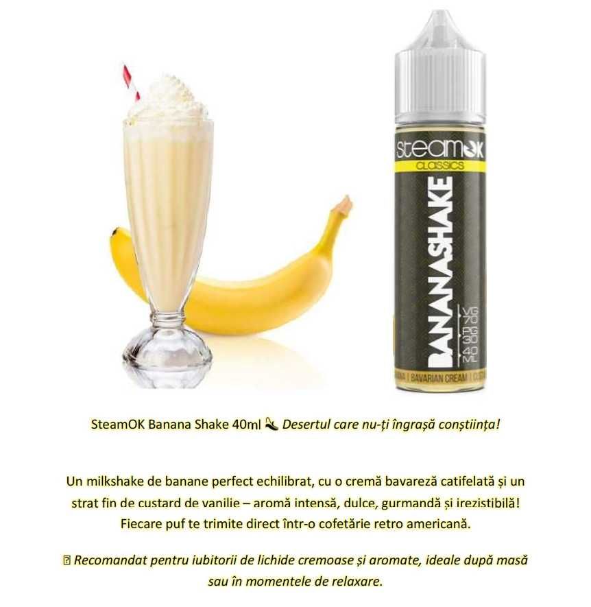 Delicii aromatice : Vapebar ,SteamOK, Vaping Giant