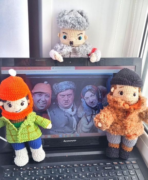 Трус ,Балбес ,Бывалый куклы ручной работы