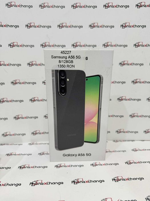Samsung A56 5G Graphite 128/8GB Sigilat