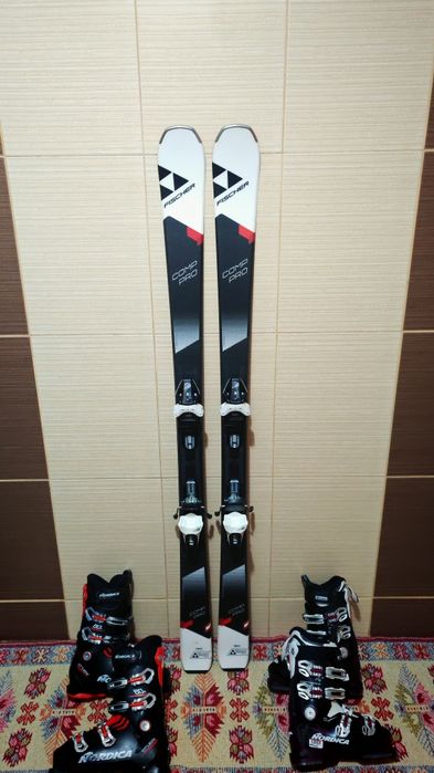 Schiuri fischer Comp Pro 160 cm- clapari ski
