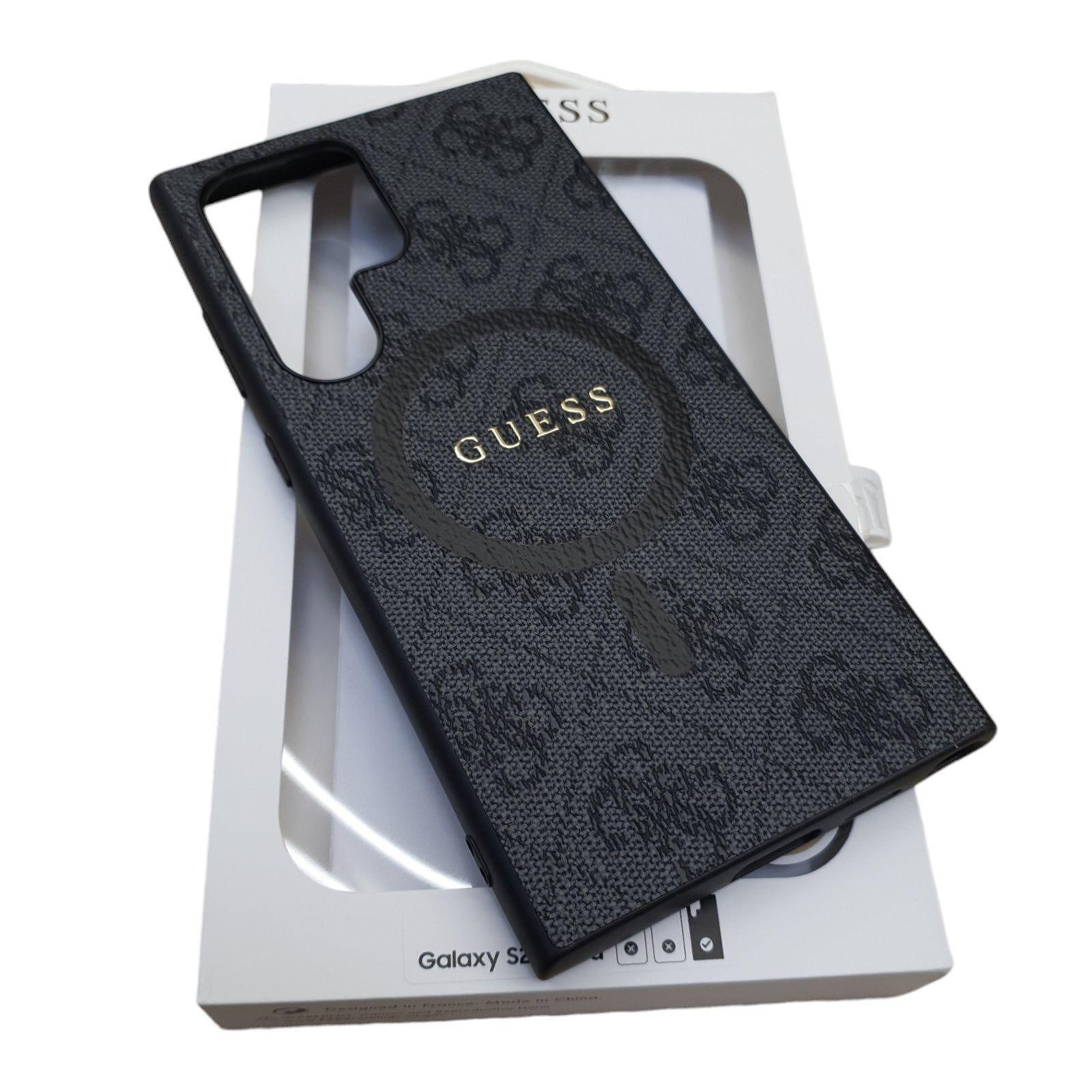 Оригинален калъф guess hardcase 4g magsafe за samsung galaxy s24 ultra