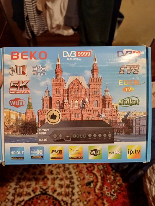 Тюнер узб.новый пользовались два три раза