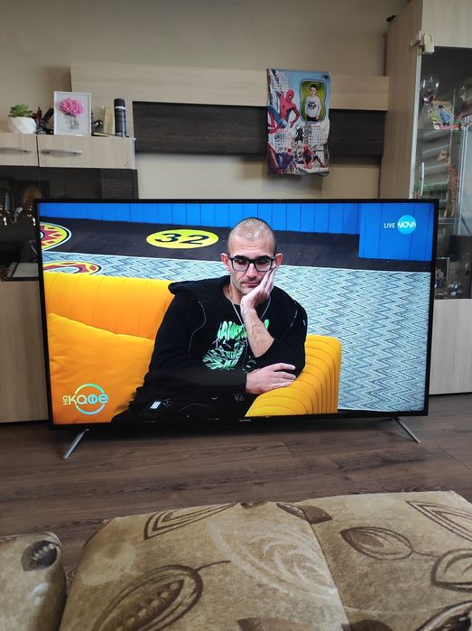 Смарт Телевизор TELEFUNKEN 65 инча Ultra HD 4K