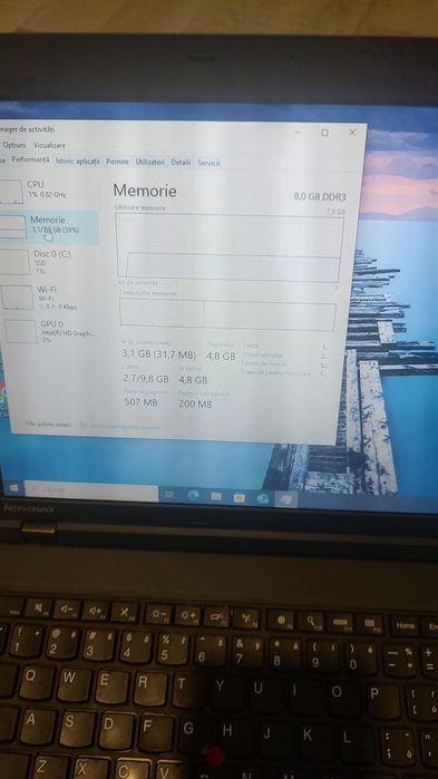 Laptop  Lenovo Thinkpad L540 ,i5,8gb,ssd 180gb,15.6