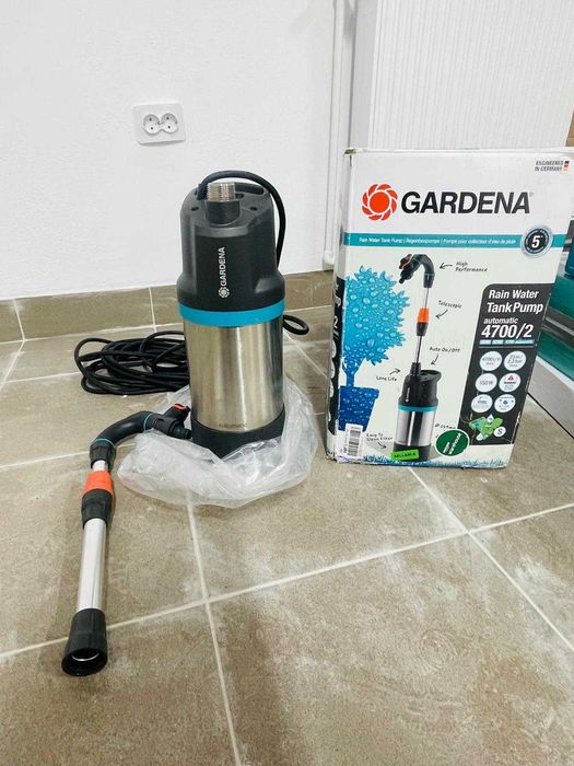 Set pompă Gardena pentru butoaie de ploaie 2000/2 Li-18