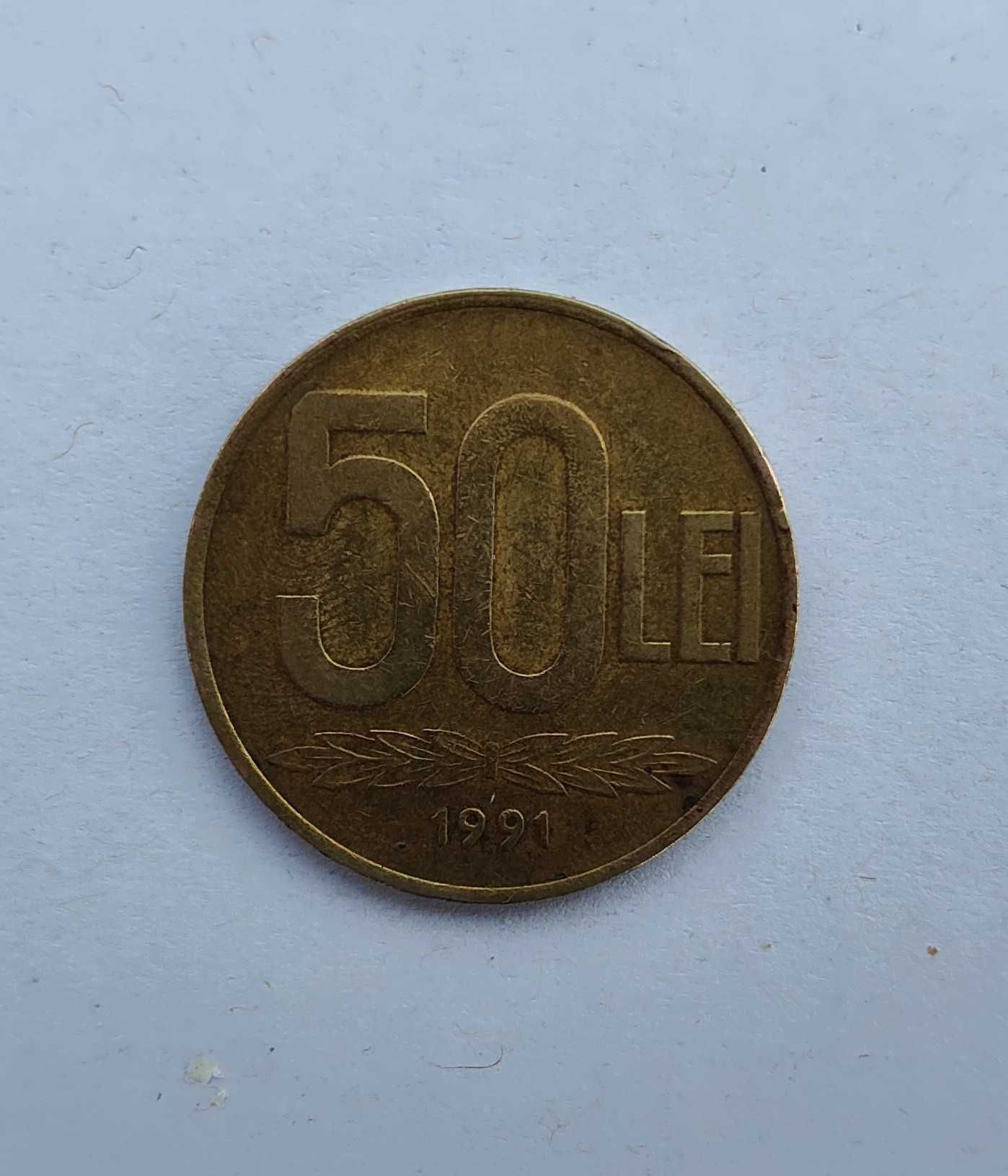 Monedă colecție - 50 Lei 1991