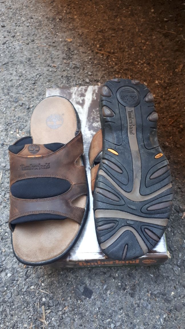 Мъжки кожени чехли Timberland