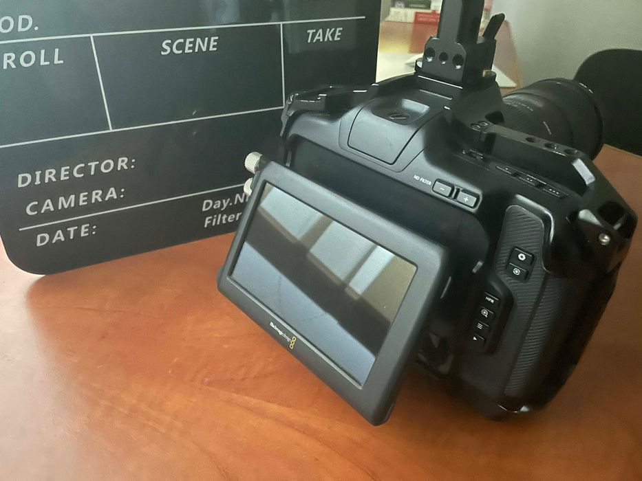 Cinema Camera Blackmagic 6K Pro, Obiectiv Sigma 18-35mm F1.8