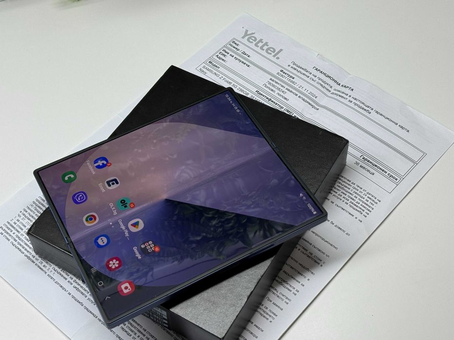 ! Като НОВ ! Samsung Z Fold6 256GB Navy Гаранция