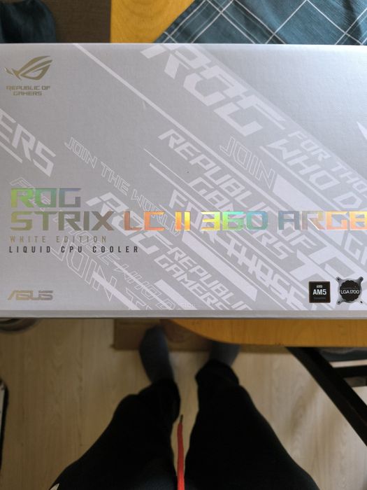 Asus ROG STRIX LC II 360 ARGB WE Водно Охлаждане