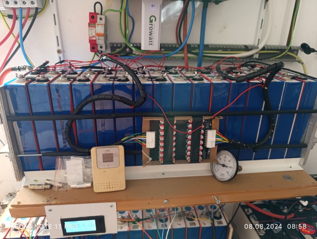 5.1 kWh батерия 48 v комплект с BMS и капацитивен изравнител