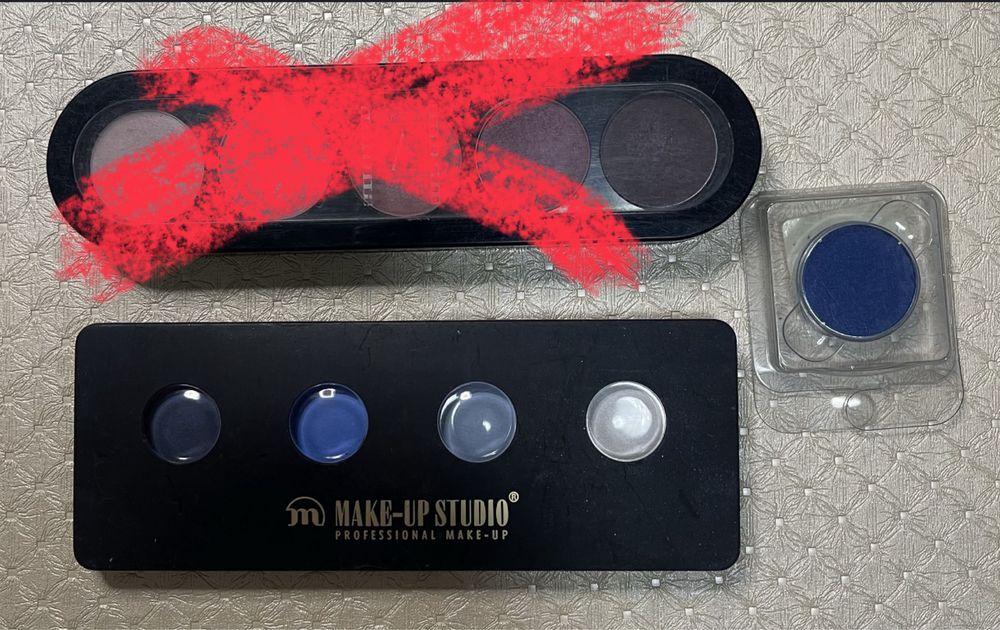 Тени для глаз профессиональные Make up atelier Make up studio