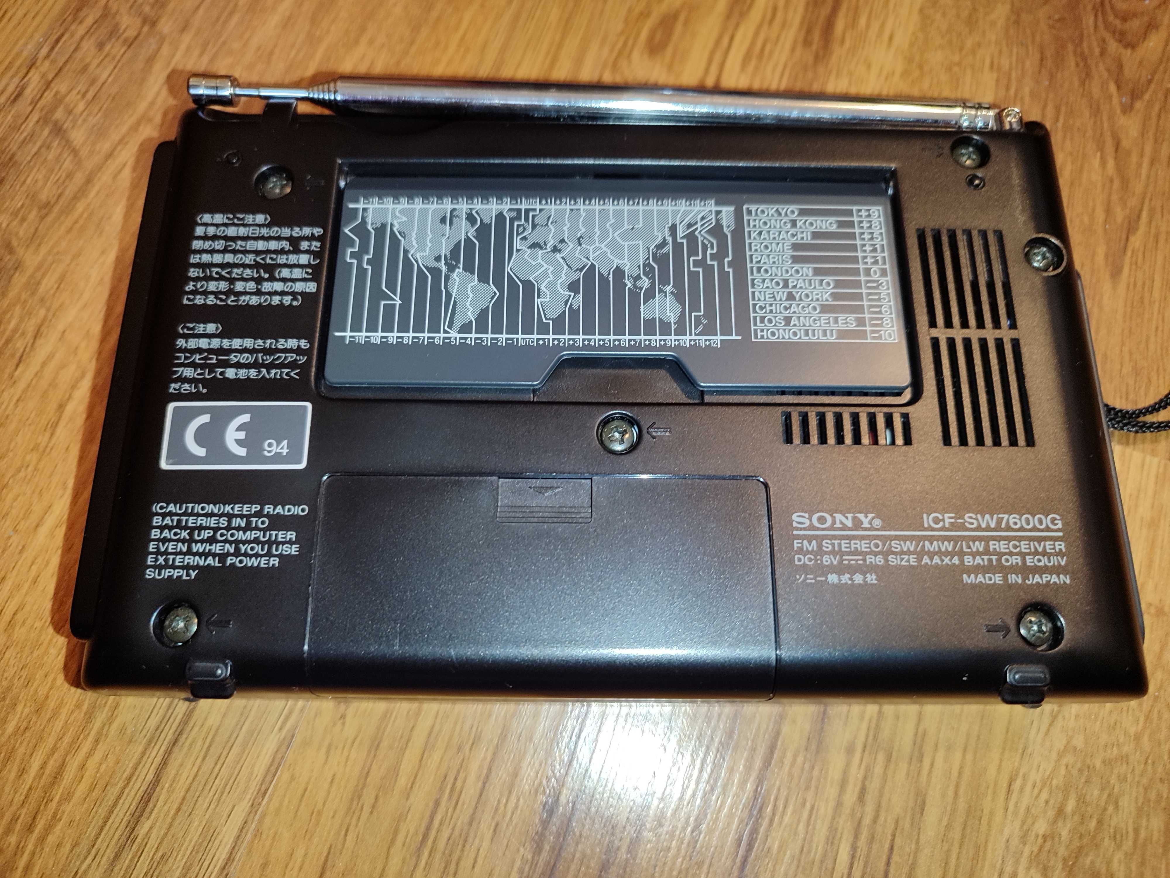 Радио Sony ICF-SW7600G FM Stereo World Radio