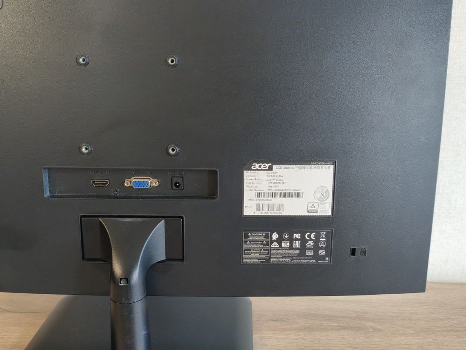 Монитор Acer EK240Y 75Hz - ПЕРФЕКТЕН!