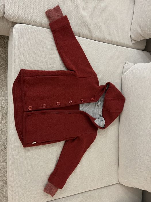 Jacheta lana fiarta Disana 110/116 bordeaux