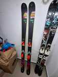 Продавам ски Dynastar Menace 98 - 187см.Автомат Rossignol/Look FKS 140