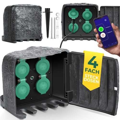 Градински WIFI разклонител с вид на какък