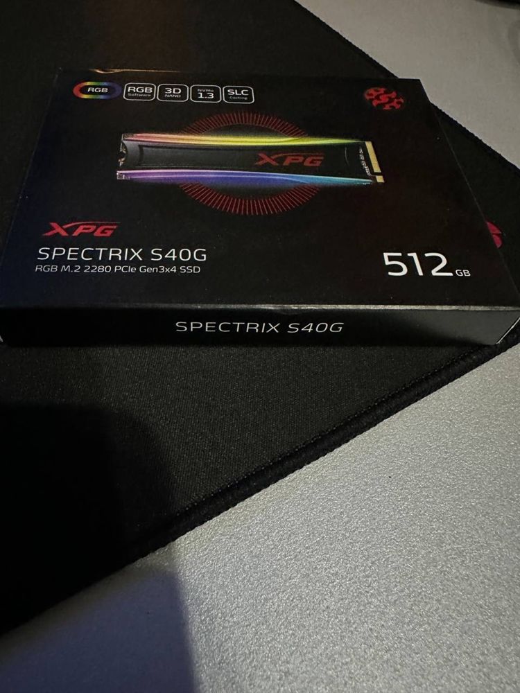 Продам ssd adata xpg spectrix S40G 512gb