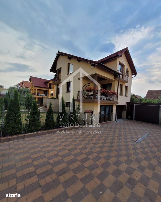 Casa individuala + spatiu comercial, 250mp utili, garaj, turnisor