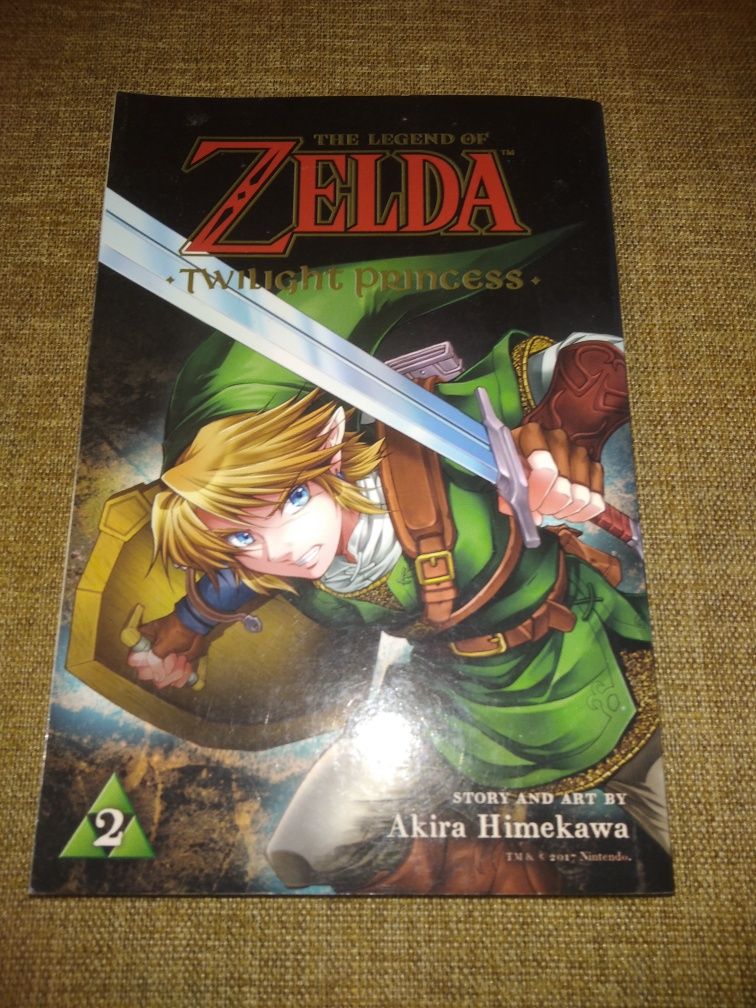 Манги - "The legend of Zelda Twilight princess" vol. 1 ,2 & 4