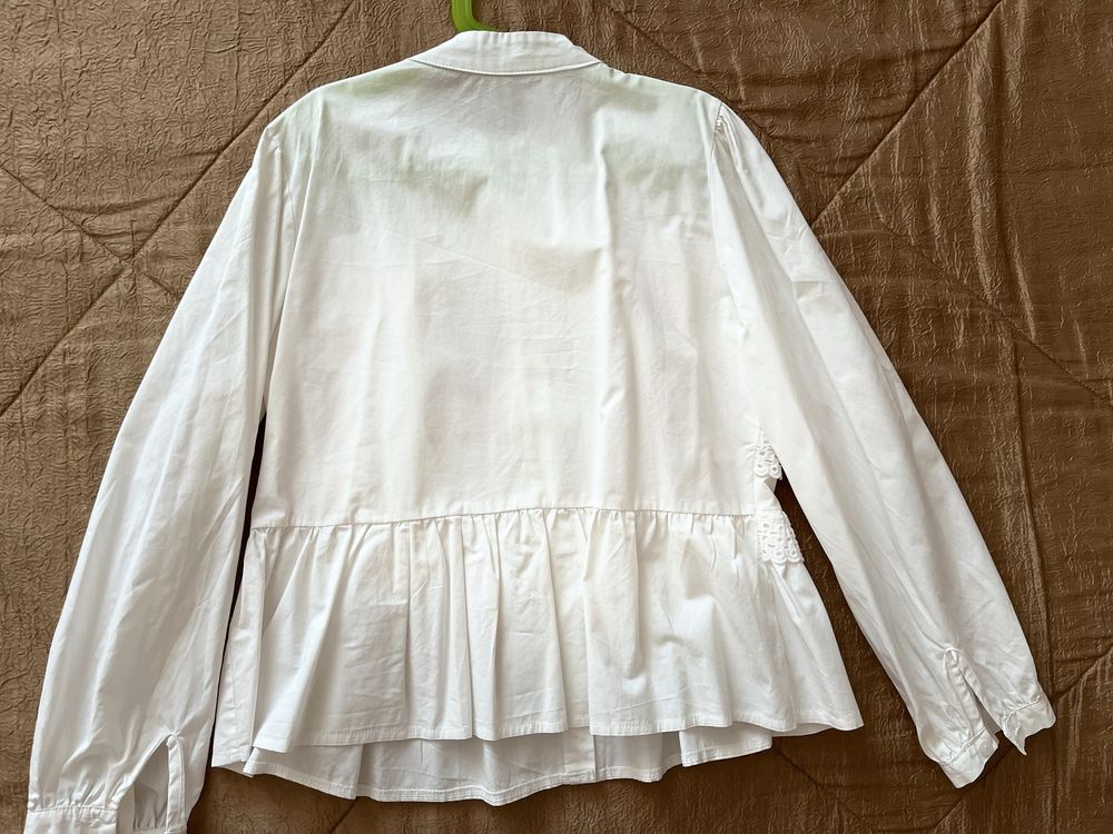 Белая рубашка 44 размер