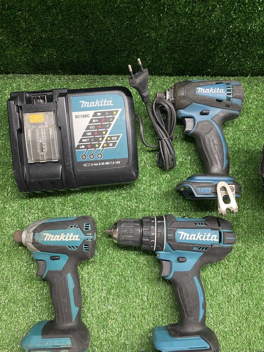 Makita 18v пендула/зеге/импакт/винтоверт / такаламит/ батерии/зарядно