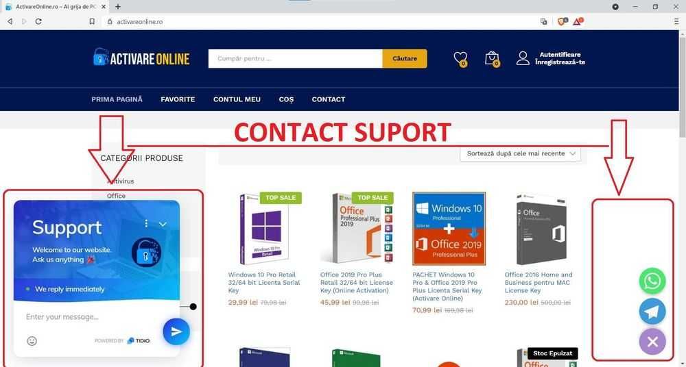 ActivareOnline.ro Windows 11 pro - 54,99 lei