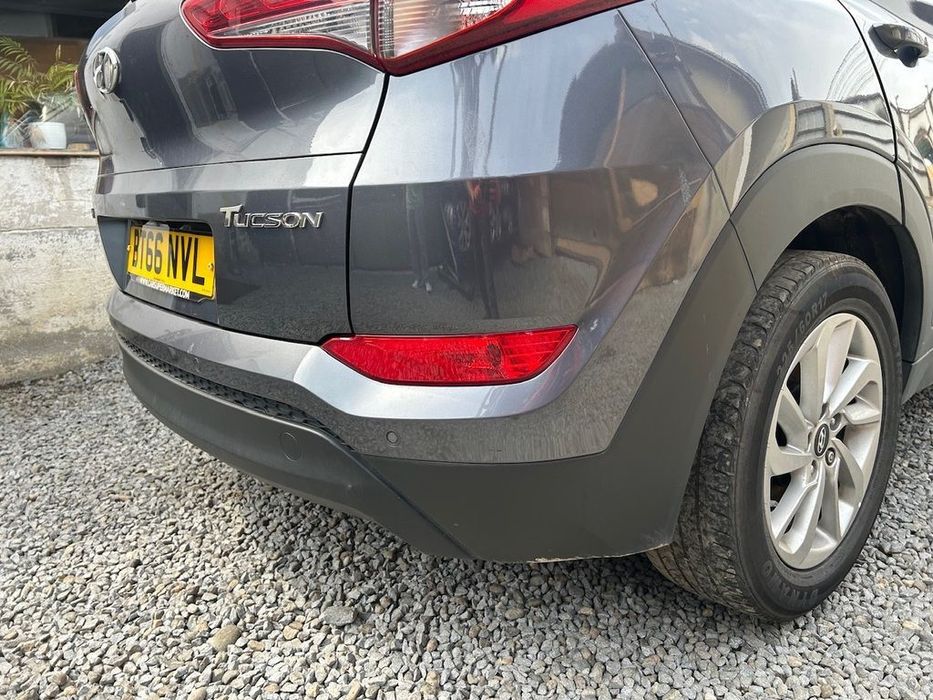 Bara spate Hyundai Tucson III 2015 - 2018 SUV 4 Usi Micron Grey Z3G (1298)