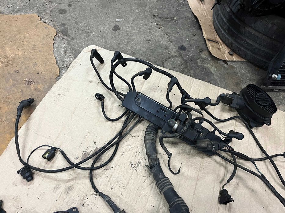 Инсталацията на двигателя за BMW E46 330D (184 к.с. ръчка)