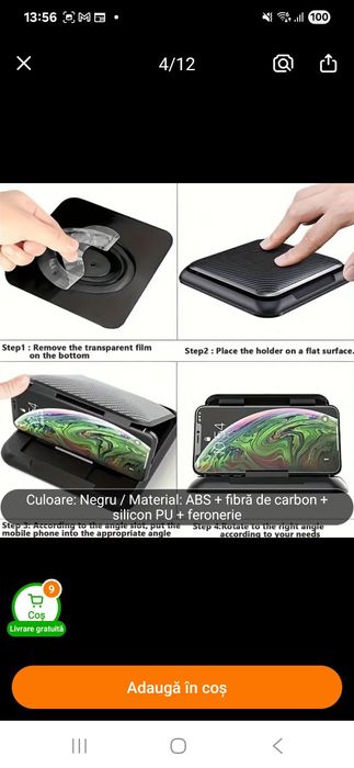 Suport auto pentru telefon