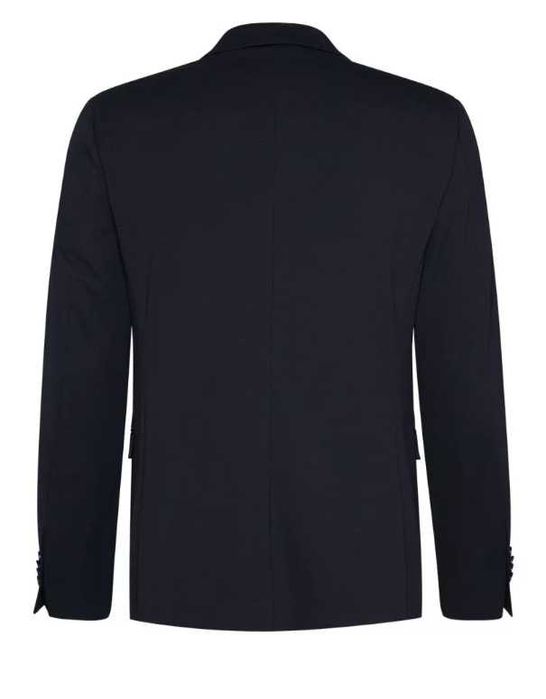 Sacou blazer slim 48 M premium Cinque lana tesatura fina navy