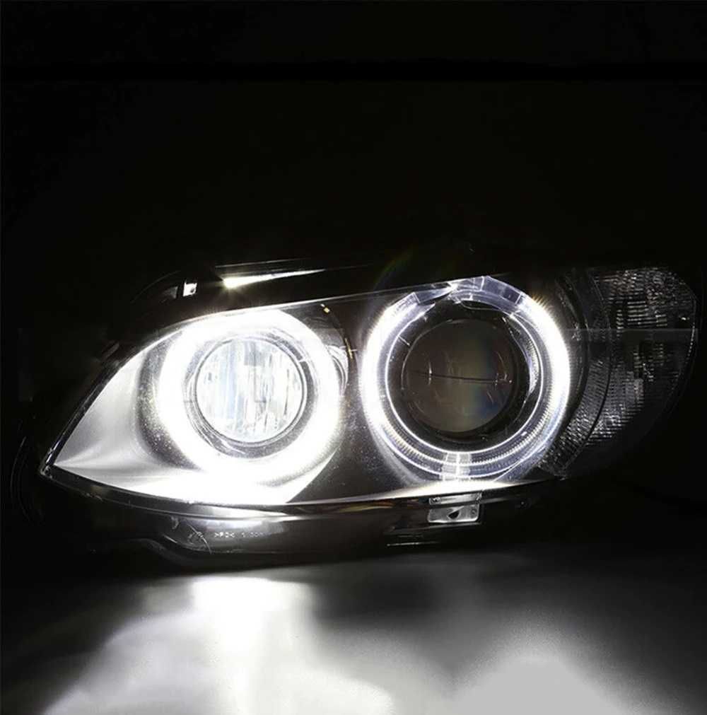 Set Becuri Angel Eyes Led Alb Bmw E39/E60/E61/E53/E63/E64/E65/E66/E87