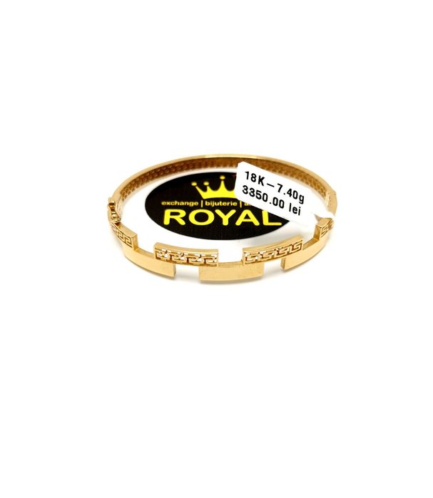 Bijuteria Royal bratara din aur 18k 7.40 gr
