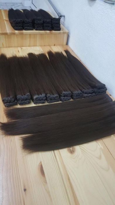 Екстеншъни от естествена виетнамска коса 200 грама