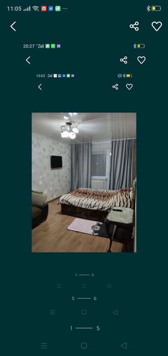 1комн.на Республики дом6.Весь день 5000