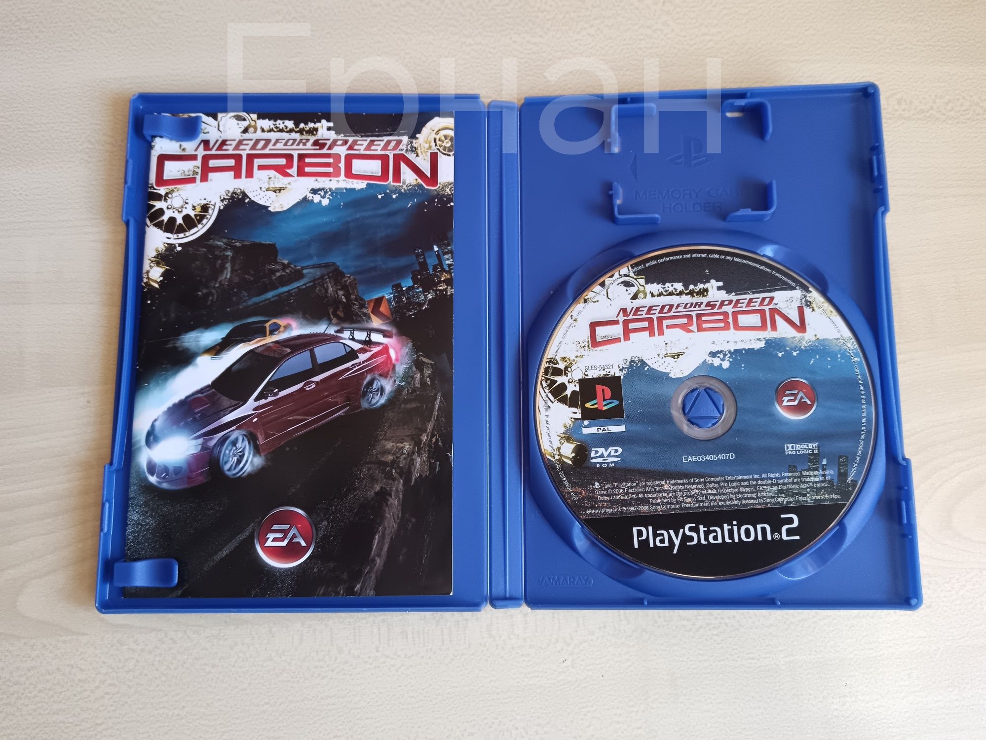 ЗАПАЗЕНА!!! Need for speed Carbon за Ps2/Playstation 2