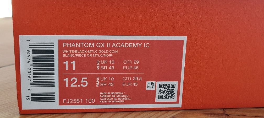 Ghete Nike Phantom GX II Academy IC sală