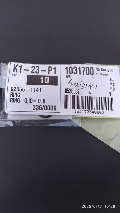 Garnituri O-ring pt Kawasaki