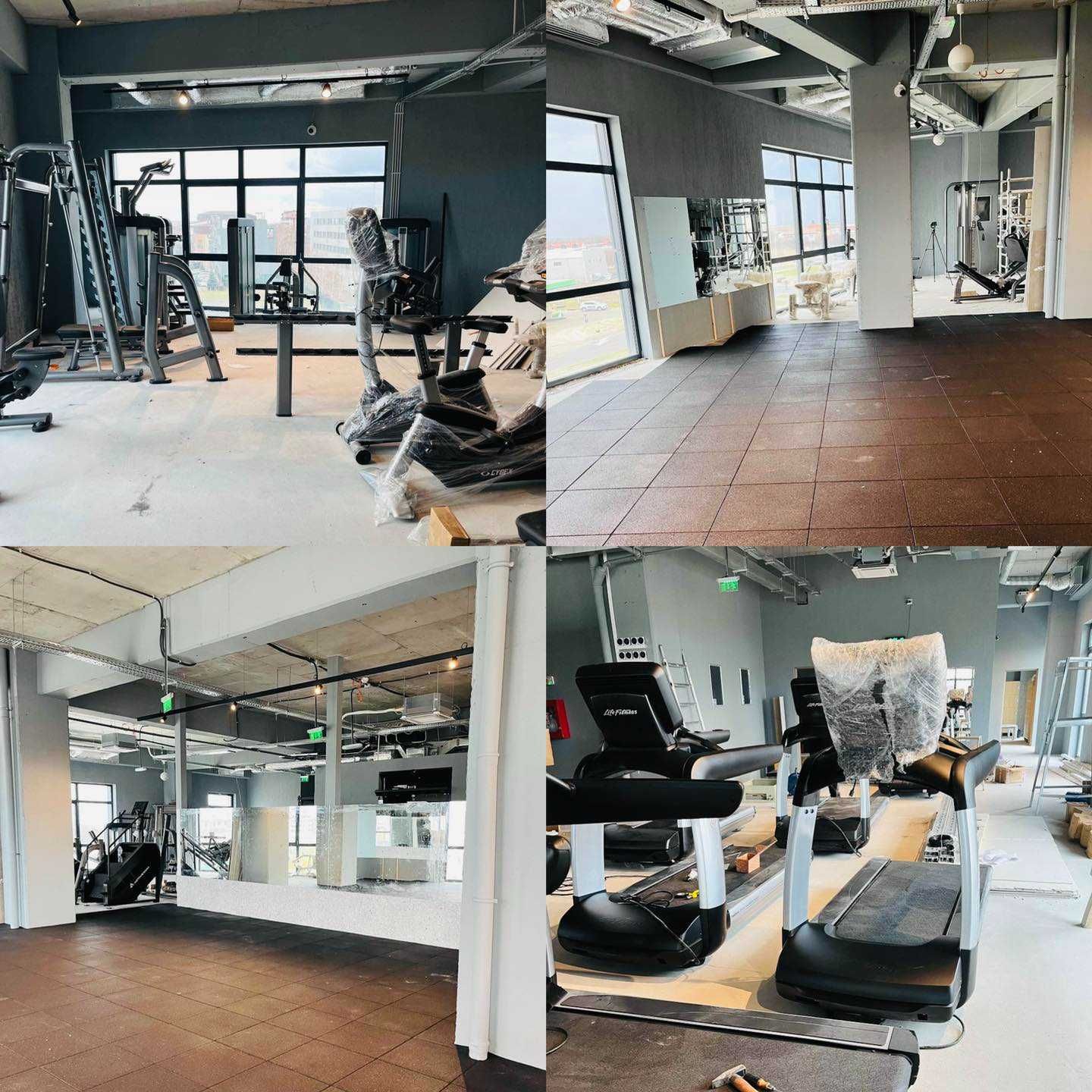 oglinzi  la comanda sala fitness sport balet gym cu montaj transport