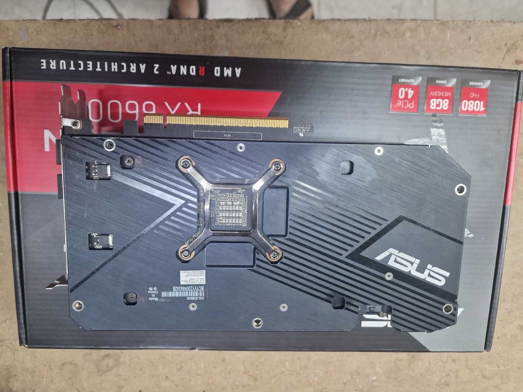 AMD ASUS Dual Radeon™ RX6600 8GB GDDR6 Гаранция 3 месеца