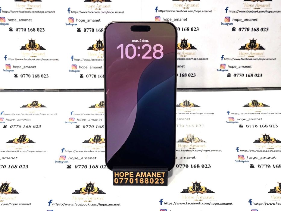 Hope Amanet P7 iPhone 16 PRO Max 256GB / Baterie 100%