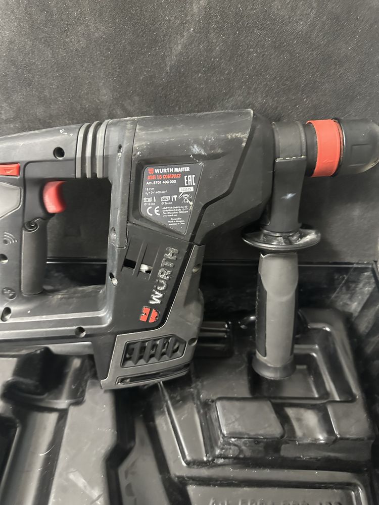 Rotopercutor wurth hilti dewalt