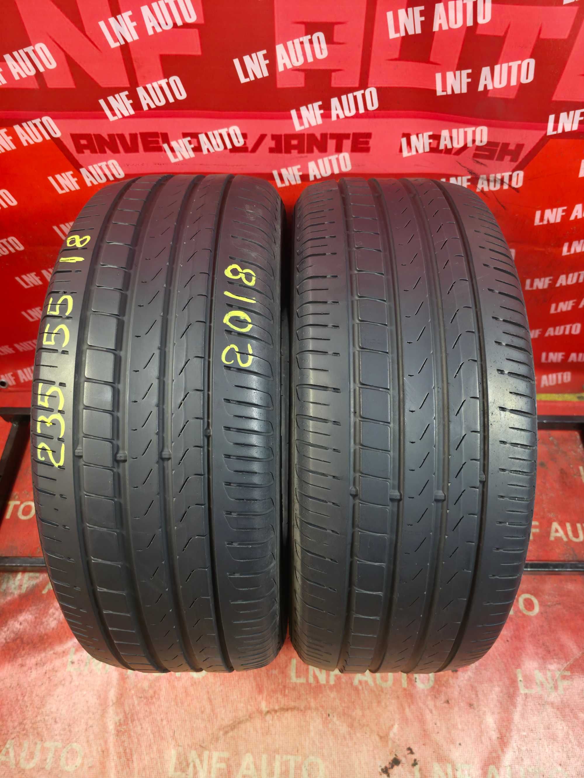 Anvelope de VARA - 235/55/18 - PIRELLI - 6.36 MM - DOT 2018 !