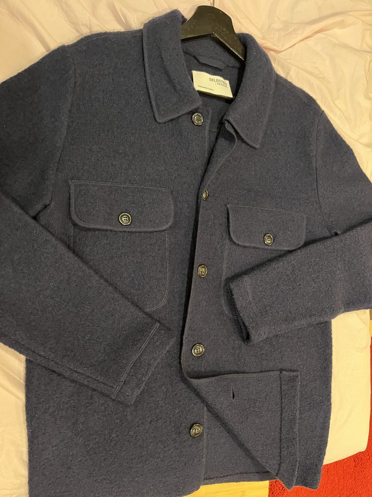 Jacheta/camasa Selected Homme 100% Lana