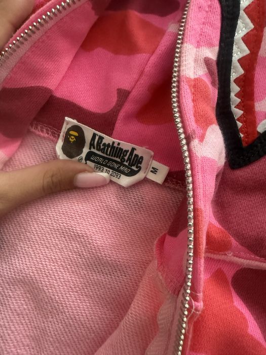Bape суичър розов