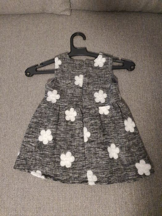 Set palton + rochie, noi, varsta 2-3 ani (30M)