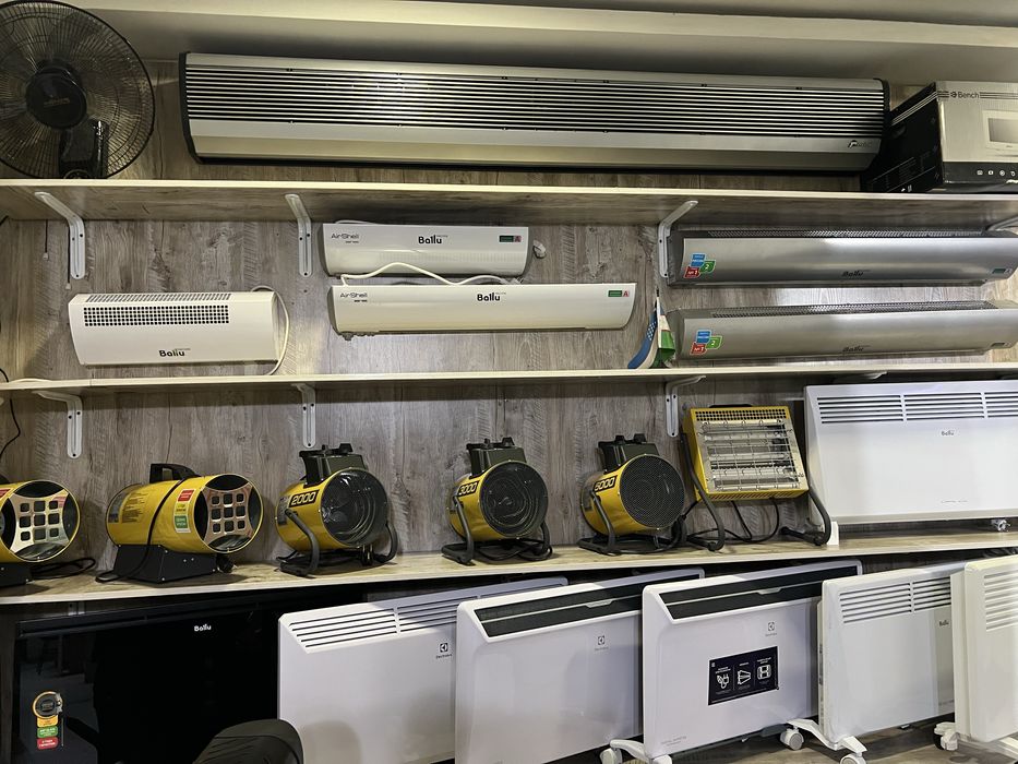 Тепловые Завесы Ballu грамотная установка доставка