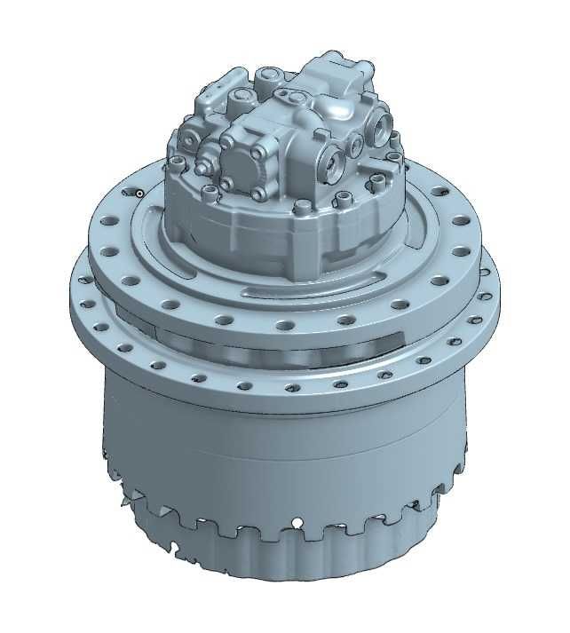 Transmisie Finala Komatsu PC50 – PC55MR-2 PC53