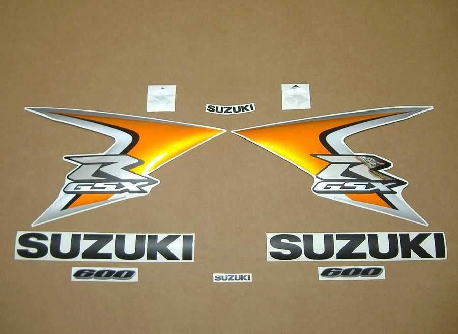 Стикери Сузуки 600 GSXR 2008г.-2009г. Suzuki GSX-R лепенки к8 к9 k8 k9
